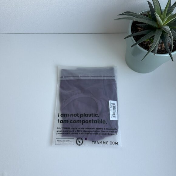 Teamm8 - Score Sheer Tank and Brief Set - Plum Purple (M) - PRICE FIRM - Picture 10 of 11